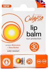 Calypso UVA/UVB Sun Protection Lip Balm SPF30 HIGH 4.3 gm (Pack of 2) - British D'sire