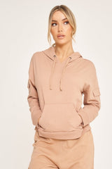 Camel Sweat Hoodies - Sweatshirts - British D'sire