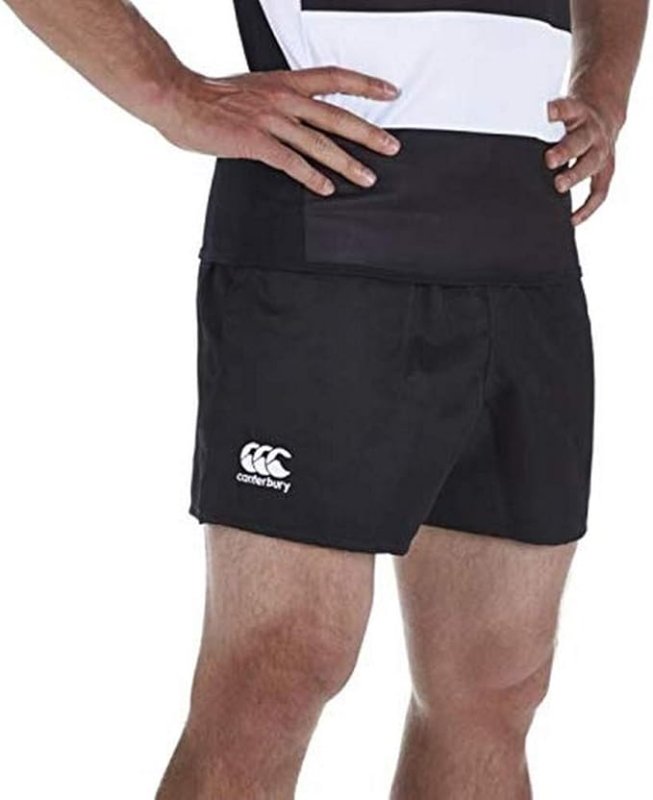 Canterbury Men's Professional Polyester Shorts | Rugby Short | Internal Drawstring & Pockets | Gym/Training Short Shorts - Men's Shorts and Boxers - British D'sire