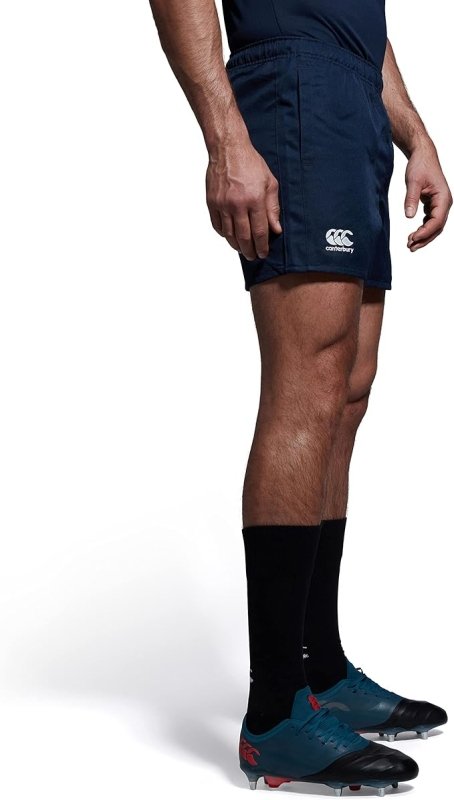 Canterbury Men's Professional Polyester Shorts | Rugby Short | Internal Drawstring & Pockets | Gym/Training Short Shorts - Men's Shorts and Boxers - British D'sire