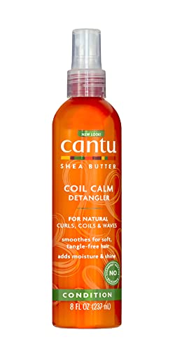 CANTU, Shea Butter for Natural Hair Coil Calm Detangler, 237ml (packaging may vary) - Hair Oil - British D'sire