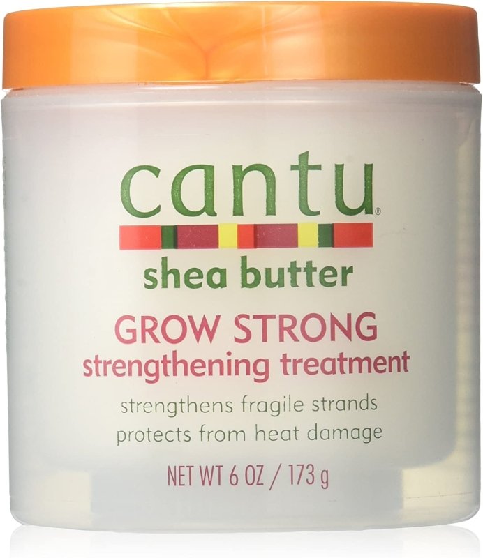 Cantu Shea Butter Grow Strong Strengthening Treatment 6 Ounce (173 ml) - Hair Treatment - British D'sire