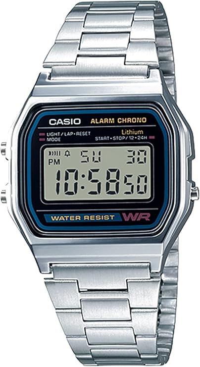 Casio Men's Digital Watch with Stainless Steel Bracelet - Watches - British D'sire