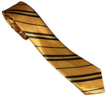 CB4 Accessories Hufflepuff Wizard Tie - Cosplay - World Book Week - Kids Ties - British D'sire