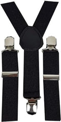 Childrens Boys Kids Black Braces - suspenders - British D'sire