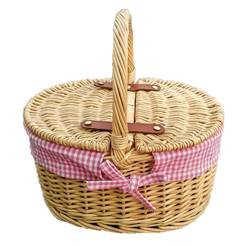 Childs Picnic Basket with Lining - Shopping Baskets - British D'sire