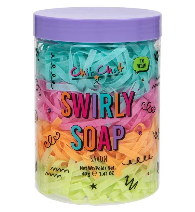 Chit Chat Swirly Soap 40g - Swirly Soap - British D'sire