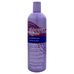 Clairol - Shimmer Lights Blonde and Silver Conditioner for Unisex - 16 oz Conditioner - Conditioner - British D'sire