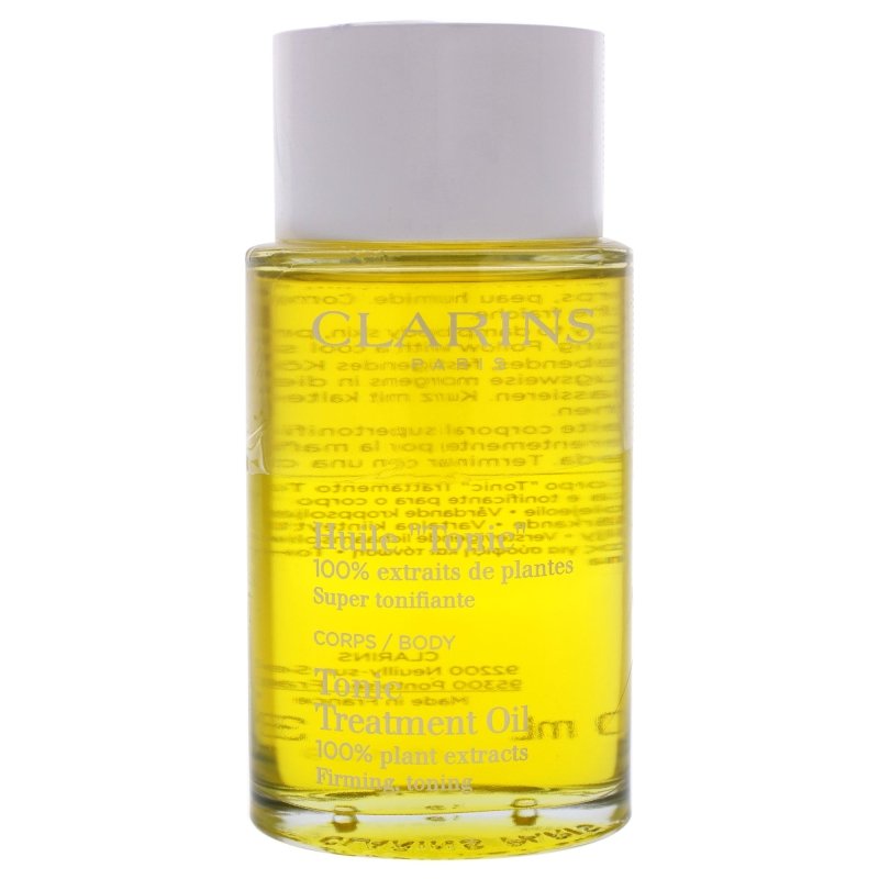 Clarins - Body Treatment Oil Tonic for Unisex - 3.4 oz Treatment - Treatment - British D'sire