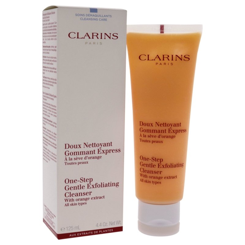 Clarins - One Step Gentle Exfoliating Cleanser for Unisex - 4.4 oz Cleanser - Cleanser - British D'sire