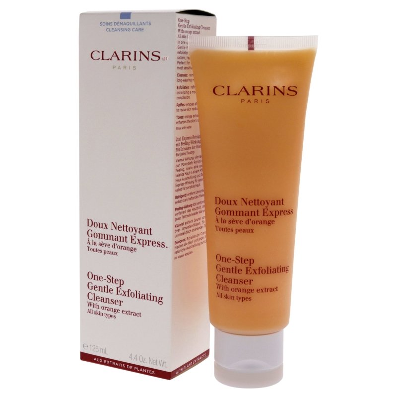 Clarins - One Step Gentle Exfoliating Cleanser for Unisex - 4.4 oz Cleanser - Cleanser - British D'sire