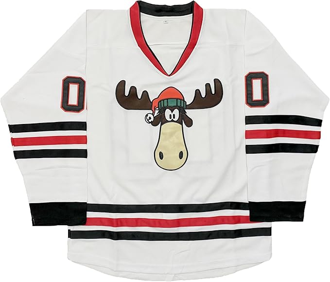 Clark Griswold Movie Hockey Jerseys X - Mas Christmas Vacation Mens Jersey White Stitched - Training Jerseys - British D'sire