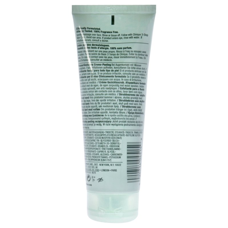 Clinique - 7 Day Scrub Cream Rinse Off Formula for Unisex - 3.4 oz Scrub - Scrub - British D'sire