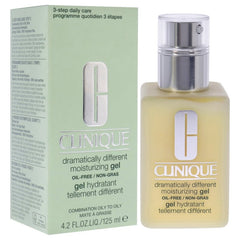 Clinique - Dramatically Different Moisturizing Gel - Combination Oily Skin for Unisex - 4.2 oz Gel - Gel - British D'sire