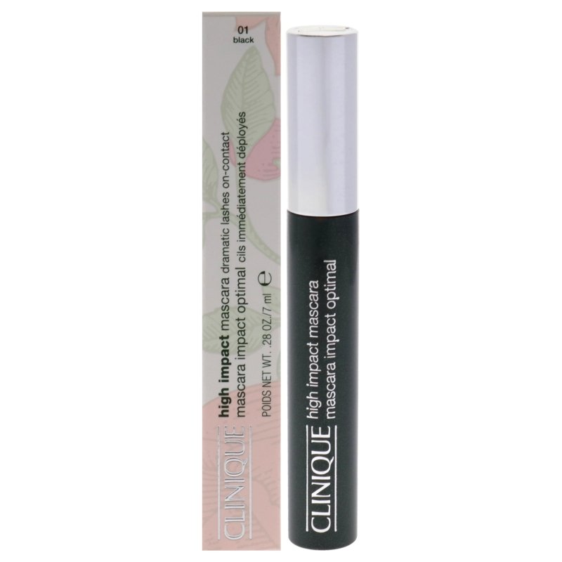 Clinique - High Impact Mascara - 01 Black for Women - 0.28 oz Mascara - Mascara - British D'sire