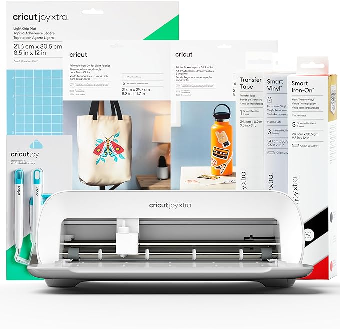 Cricut Joy Xtra | Smart Cutting Machine Starter Bundle | 2024 Edition - British D'sire