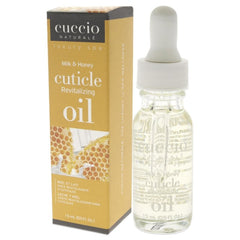 Cuccio Naturale - Cuticle Revitalizing Oil - Milk and Honey for Unisex - 0.5 oz Oil - Oil - British D'sire