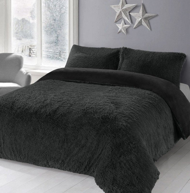 Cuddles Alaska Teddy Bear Fleece Duvet Cover - Home, Furniture & DIY:Bedding:Bedding Sets & Duvet Covers - British D'sire