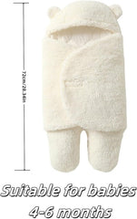 Danolt Baby Essentials, White Swaddle Blanket 3 - 6 Months, Baby Clothe - Blankets & Swaddlers - British D'sire