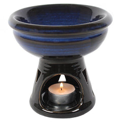 Deep Bowl Blue Oil Burner - British D'sire