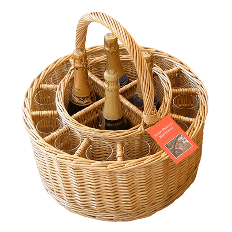 Deluxe Celebration Drinks Basket - Drinks Baskets - British D'sire