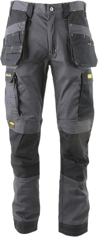 DEWALT Men's Fairhaven Pro - Stretch, Slim Fit, Holster Pocket Work Trousers - Trousers - British D'sire