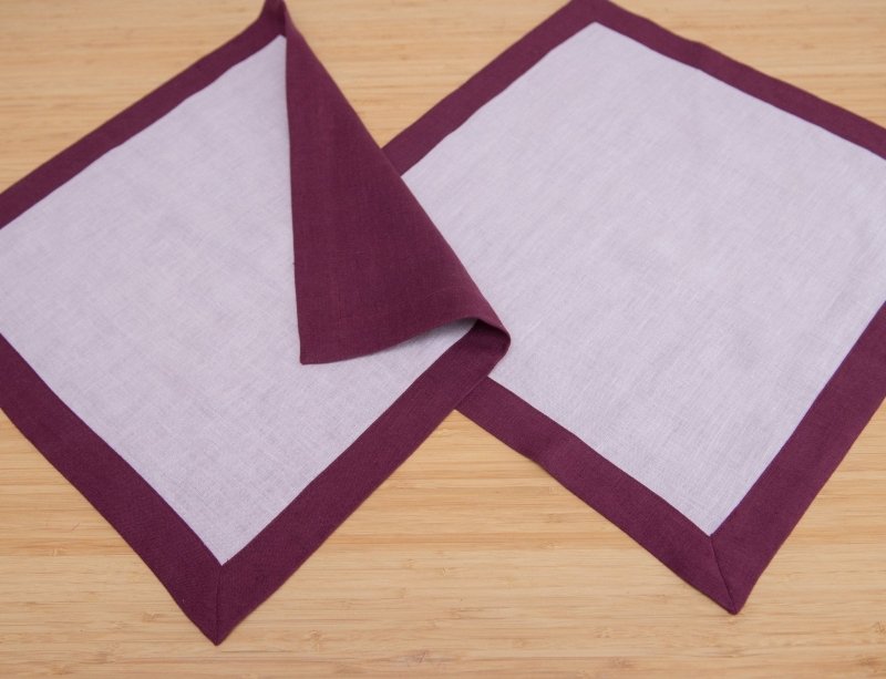 Double sided linen napkins - Napkins - British D'sire