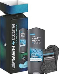 DOVE MEN + CARE Clean Comfort Bodywash and Socks - British D'sire