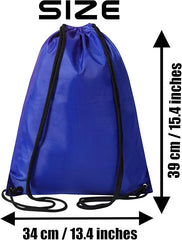 Drawstring Bags Gym Swimming School Sports Bag Unisex 2PCS Trainer String Bag Sack Backpack PE Bags for Women Men Children Travel Beach Kids Boys Girls Outdoor Shopping Holidays - Bags & Accessories - British D'sire