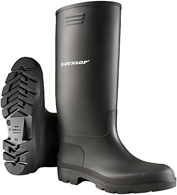 DUNLOP Compass Flick Bell Mid calf Rubber Boot - Boots - British D'sire