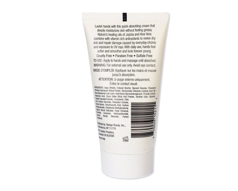 e.fek.tiv - Jojoba and Aloe Naturally Soft Hand Cream for Unisex - 2.5 oz Cream - Cream - British D'sire