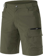 EKLENTSON Mens Shorts Quick Dry Cargo Shorts Lightweight Walking Hiking Shorts Zip Fishing Cycling Safari Pants with Multi Pockets - Men's Shorts and Boxers - British D'sire