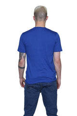 Elaina Fashion Men's Royal Blue Classic T-Shirt – Versatile Everyday Essential - British D'sire