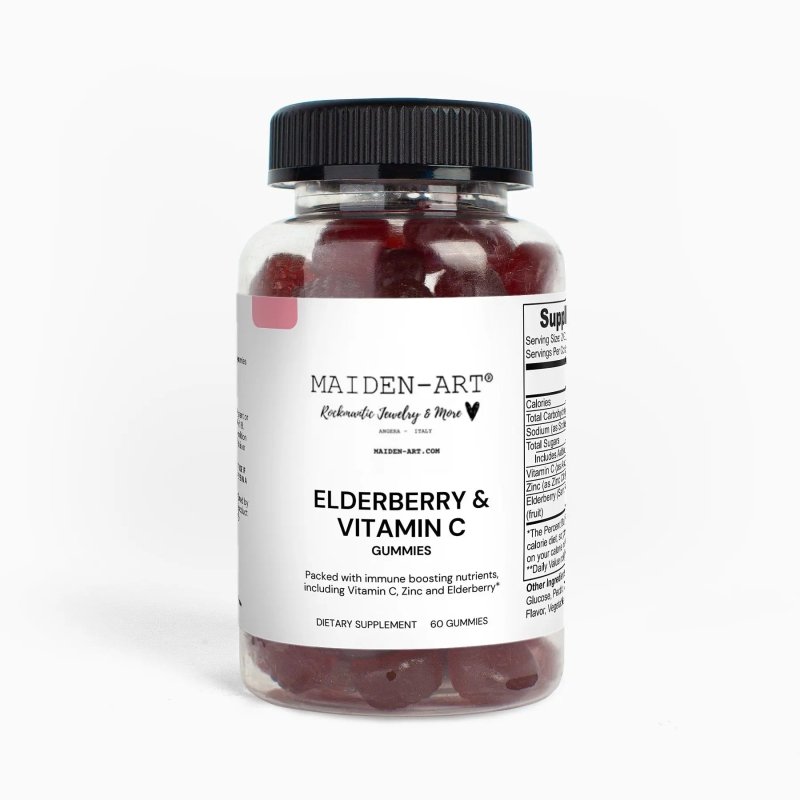 Elderberry & Vitamin C Gummies - Vitamins & Minerals - British D'sire