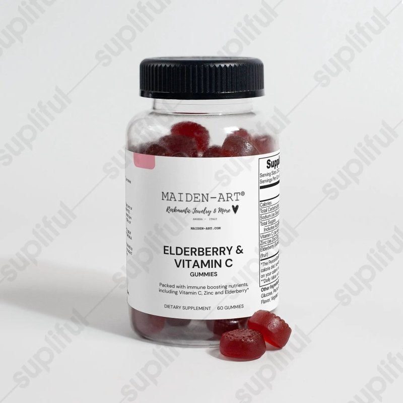 Elderberry & Vitamin C Gummies - Vitamins & Minerals - British D'sire