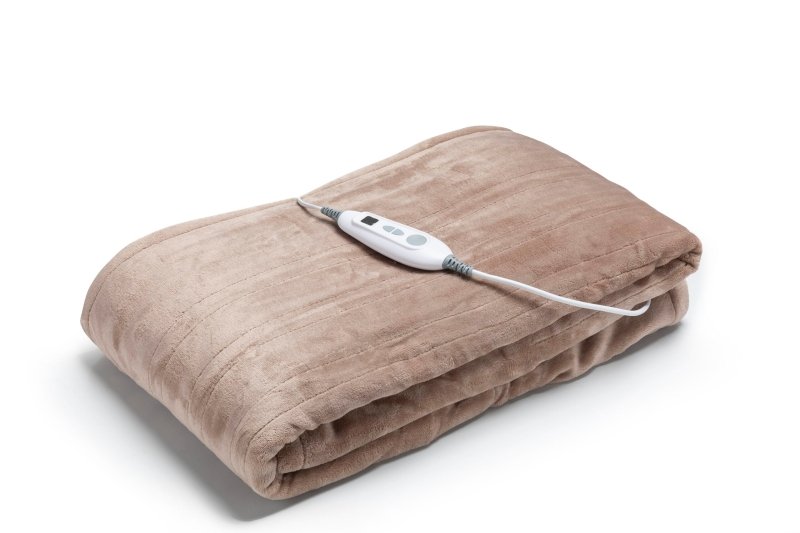 Electric Heated Over Blanket Throw 6 Heat Settings Machine Washable Soft Touch - British D'sire