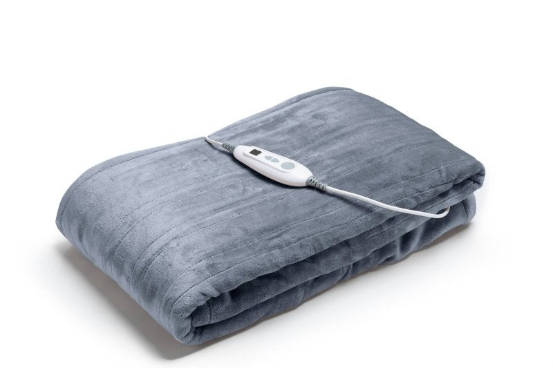 Electric Heated Over Blanket Throw 6 Heat Settings Machine Washable Soft Touch - British D'sire