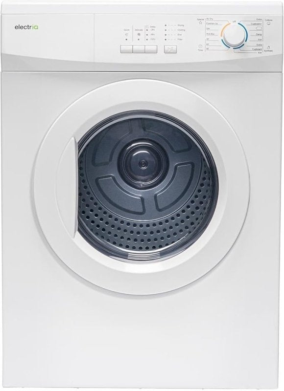 electriQ 7kg Vented Tumble Dryer White - British D'sire