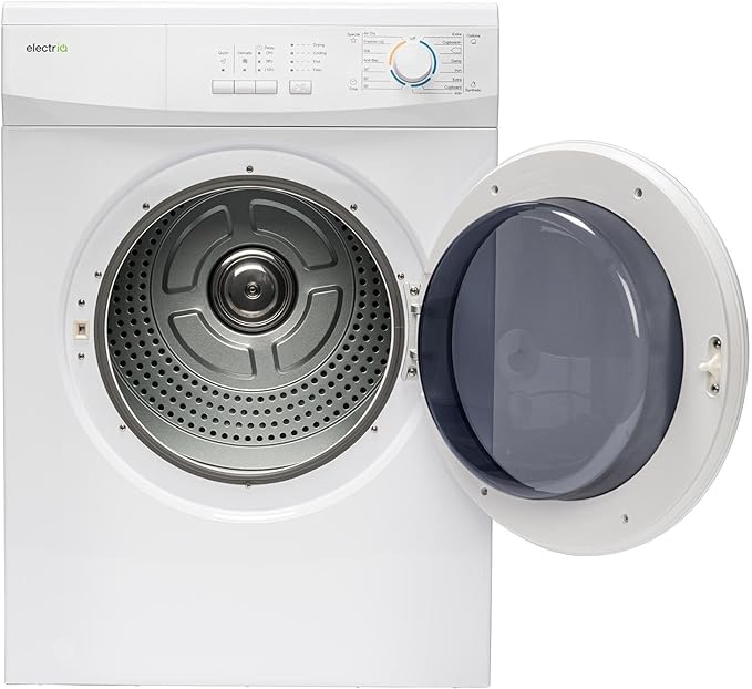 electriQ 7kg Vented Tumble Dryer White - British D'sire