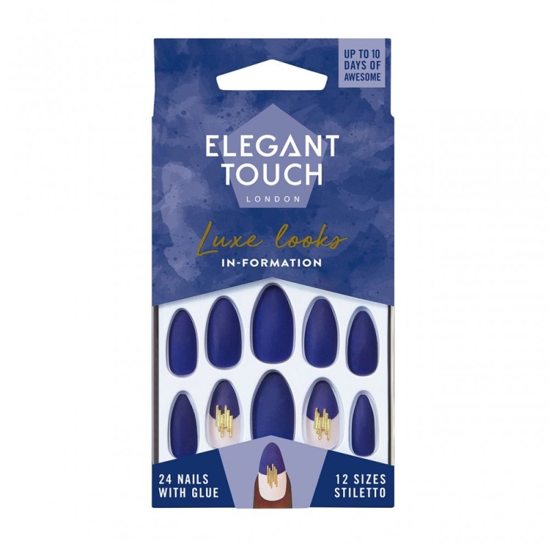 Elegant Touch Luxe Looks Nails In - Formation - False Nails - British D'sire