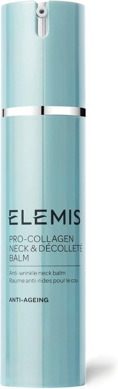 ELEMIS Pro-Collagen Neck and Décolleté Balm, Moisturising Face and Neck Cream to Firm, Smooth and Hydrate, Vitamin-Rich Anti-Wrinkle Balm to Nourish Skin for a Soft, Youthful Complexion, 50ml - British D'sire