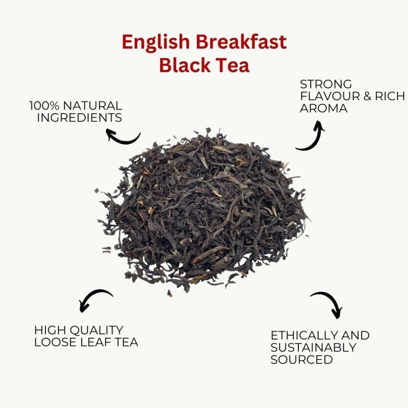 English Breakfast Tea, Black Loose Leaf Tea - Tea & Infusions - British D'sire