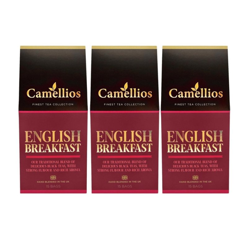 English Breakfast Tea, Pyramid Tea Bags, Black Tea Blend - Tea & Infusions - British D'sire