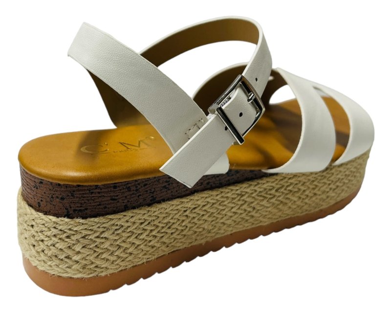 Espadrille Wedge Platform Sandals - Sandals - British D'sire