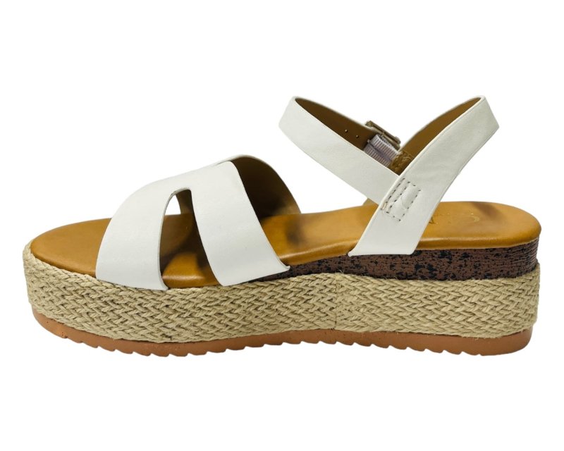 Espadrille Wedge Platform Sandals - Sandals - British D'sire