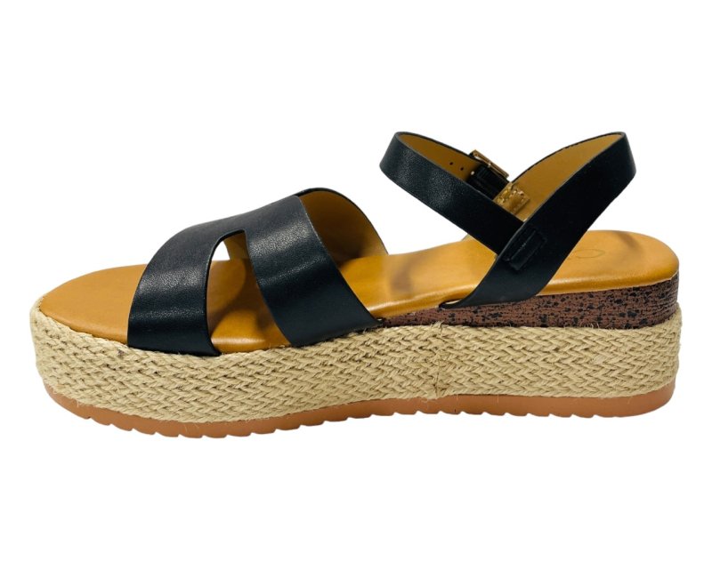 Espadrille Wedge Platform Sandals - Sandals - British D'sire