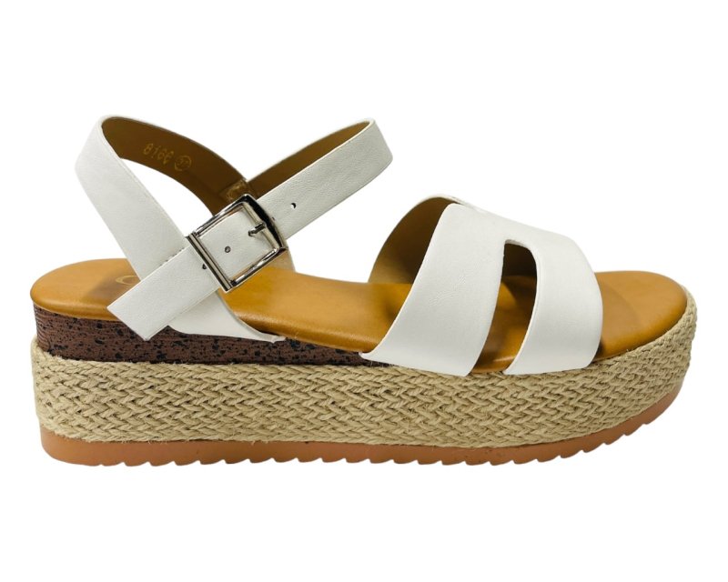 Espadrille Wedge Platform Sandals - Sandals - British D'sire