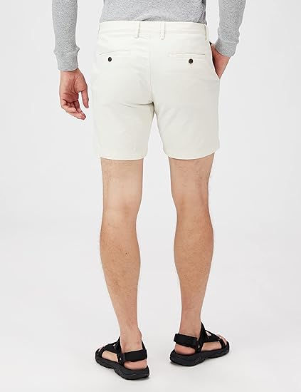 Essentials Men's Slim-Fit 7" Lightweight Comfort Stretch Oxford Short (Previously Goodthreads) - Men's Shorts and Boxers - British D'sire