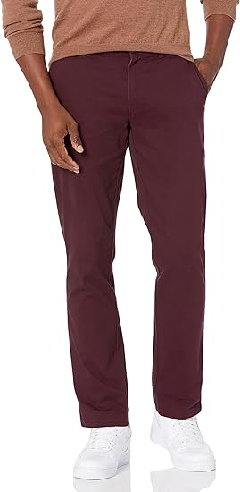 Essentials Men's Slim-Fit Casual Stretch Chino Pant - Men's Pants & chinos - British D'sire