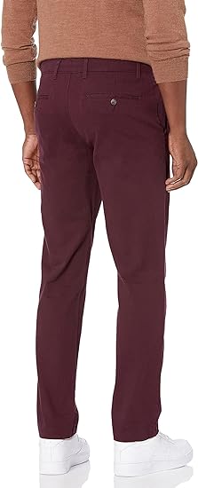 Essentials Men's Slim-Fit Casual Stretch Chino Pant - Men's Pants & chinos - British D'sire